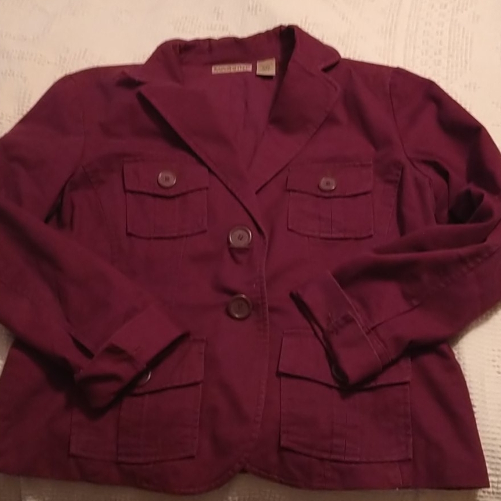 Massini purple blazer